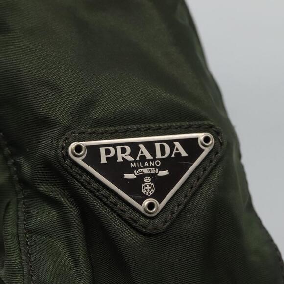 PRADA Tote Bag Nylon Green - Picture 14 of 16